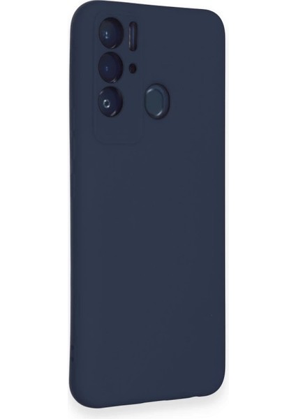 Tecno Pova Neo Kılıf Nano Içi Kadife Silikon - Lacivert fiyatları