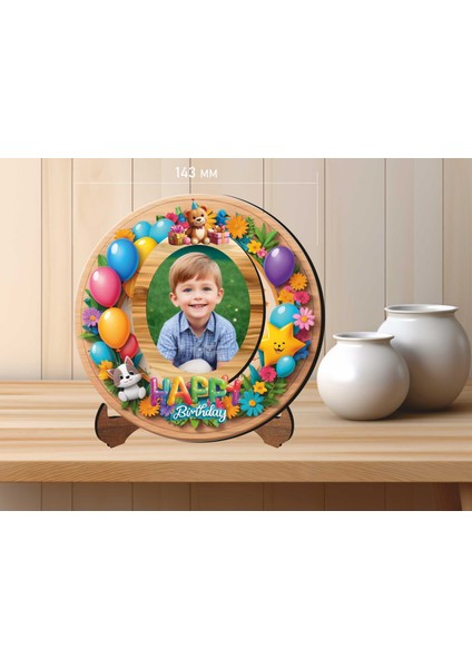 Mdf Malzemeden Çocuklar Için 14X14 cm Uv Baskılı Fotoğraf Çerçevesi V2 fiyatları