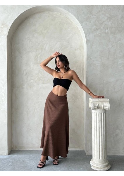 Sptrns Uzun Astarlı Etek S255043 Kahve (Beden: Xl) fiyatları