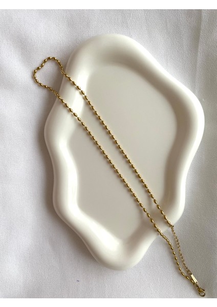 Alpjewel Oval Zincir Xupıng Kolye Kararmaz modelleri