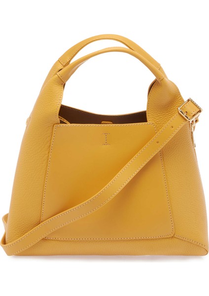 Sarı Hakiki Deri Kadın El Çantası - S24Y1BC80262-L6I