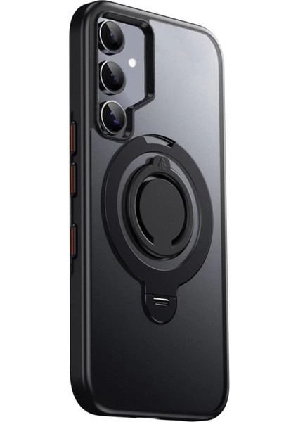 Joko Samsung Galaxy S24 Avatar 360 Dönen Magsafe Kapak - Siyah