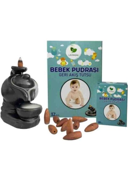 Tütsü Geri Akış Bebek Pudrası 1 Kutu (10 Adet)