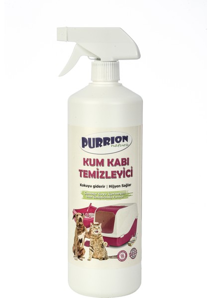 Kedi ve Köpek Kum Kabı Temizleyici Çamaşır Suyu Içermeyen Formül Koku Giderici 875 ml fırsatları