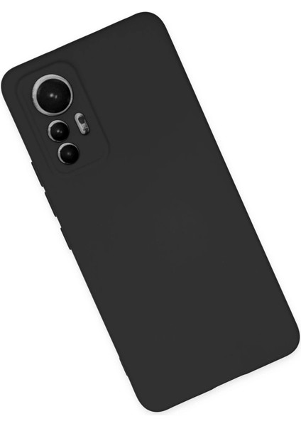 Xiaomi Mi 12 Lite Kılıf Nano Içi Kadife Silikon - Siyah modelleri
