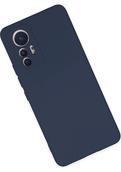 Xiaomi Mi 12 Lite Kılıf Nano Içi Kadife Silikon - Lacivert modelleri