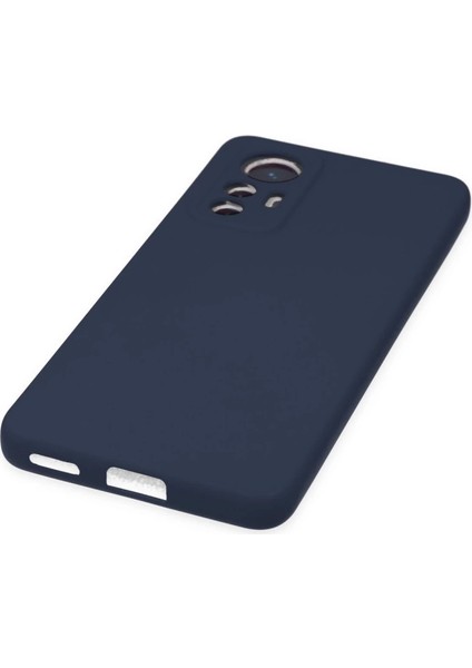 Xiaomi Mi 12 Lite Kılıf Nano Içi Kadife Silikon - Lacivert indirimleri