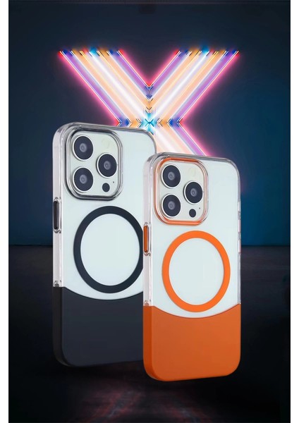 Joko Iphone 14 Pro Max Pc Suit Magsafe Kapak - Turuncu modelleri