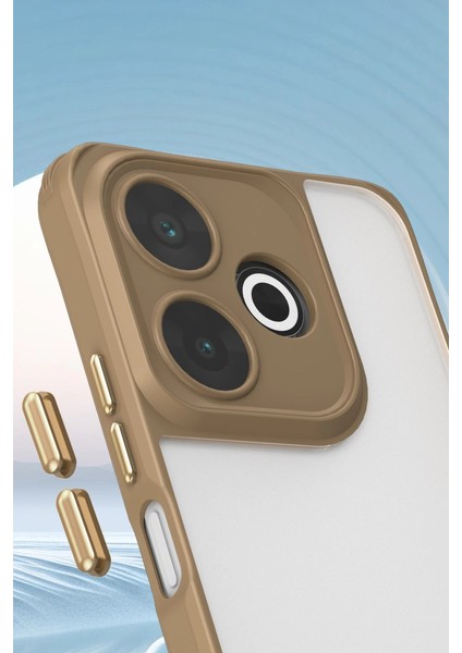 Xiaomi Redmi 13 4g Kılıf Penta Silikon Kılıf - Çöl Titanyum fiyatları