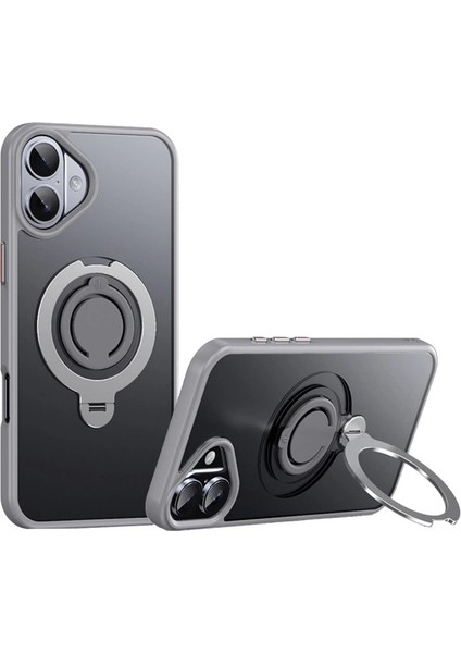 Joko Iphone 16 Avatar 360 Dönen Magsafe Kapak - Titan Gri