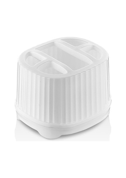 2 Adet Setüstü Diş Fırçalık Qlux Tezgahüstü Organizer L-00848 Makyaj Fırçası Organizer fiyatları