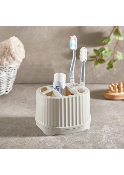 2 Adet Setüstü Diş Fırçalık Qlux Tezgahüstü Organizer L-00848 Makyaj Fırçası Organizer modelleri