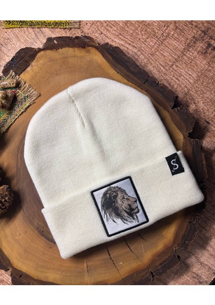 Erkek Kadın Unisex Bere Kışlık Şapka – Kışlık Kalın Triko Aslan Hayvan Figürlü Şık Kış Kaliteli Bere modelleri
