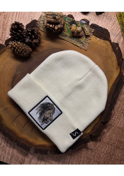 Erkek Kadın Unisex Bere Kışlık Şapka – Kışlık Kalın Triko Aslan Hayvan Figürlü Şık Kış Kaliteli Bere indirimleri