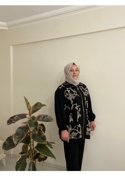 Nakış Işlemeli Fermuarlı Takım modelleri