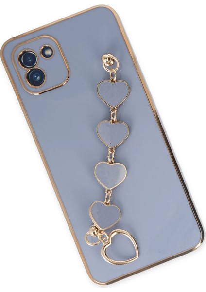 Samsung Galaxy A03 Kılıf Esila Silikon - Gri modelleri