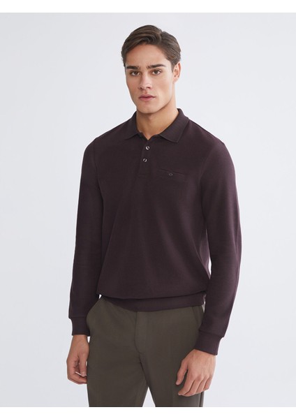 Yeni Sezon Polo Yaka Erkek Sweatshirt