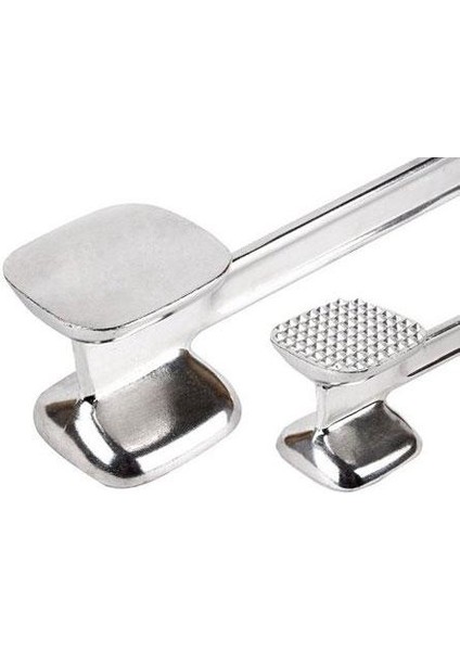 Çelik Et Dövme Aparatı + Ince Kıl Banyo Mutfak Temizlik Fırçası - 2li Set G7C4C1 modelleri