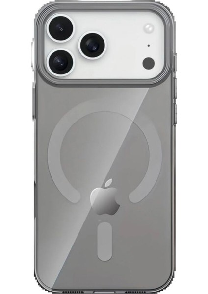 iphone 17 Pro Max Pc Blank Magsafe Kapak-Naturel Grey