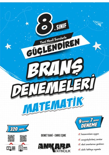 Nartest,ankara,liderler Karması 8.sınıf (Lgs) Matematik ve Branş Denemeleri +1 Lgs Deneme Hediyeli modelleri