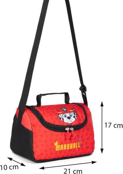 Lisanslı Marshall Desenli Termal Beslenme Çantası Ilkokul