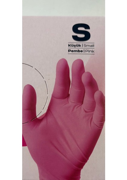 Pembe Pudrasız Eldiven S Beden 1 Paket ( 100 Adet) fiyatları