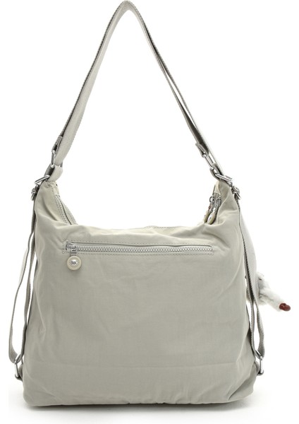 Sanmorris Glc Kadın 3021 Bölmeli Suya Dayanıklı Krinkıl Kumaş Çapraz Askılı Omuz ve Sırt Çantası