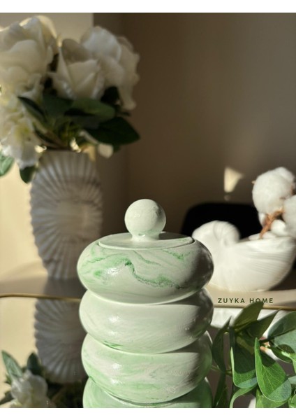 Kapaklı Dekoratif Bubble Organizer Tabak/kutu modelleri