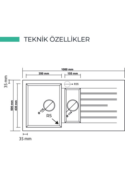 Granit Evye ve Arıtmalı Sipralli Batarya Siyah Set fırsatları