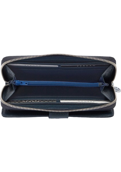 Lacivert Hakiki Deri Kadın Cüzdan - S1CB00005789-A38 indirimleri