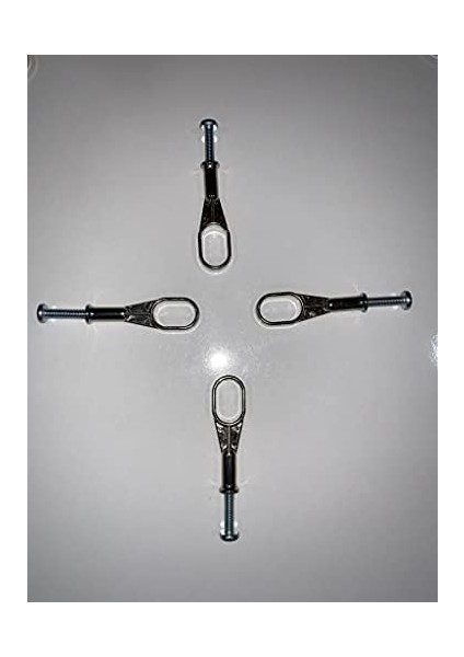 U 4lü Paket Vidalı Dolap Askı Aparatı Tüm Marka Ürünlere Uyumlu modelleri