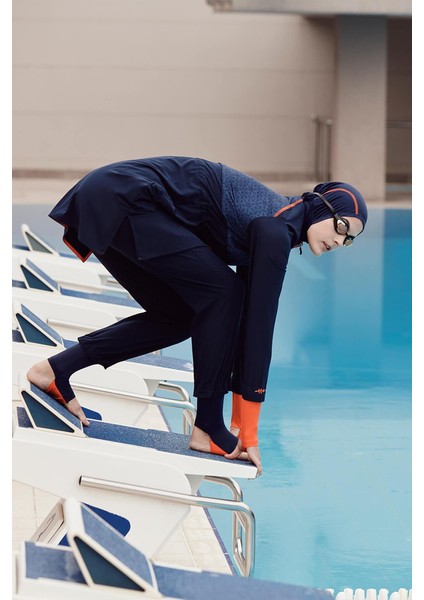 HSM-2010 Performans Serisi Esnek Dokuma Tesettür Mayo fiyatları