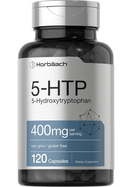 Horbäach 5-Htp Hidroksitriptofan 400MG 120 Caps