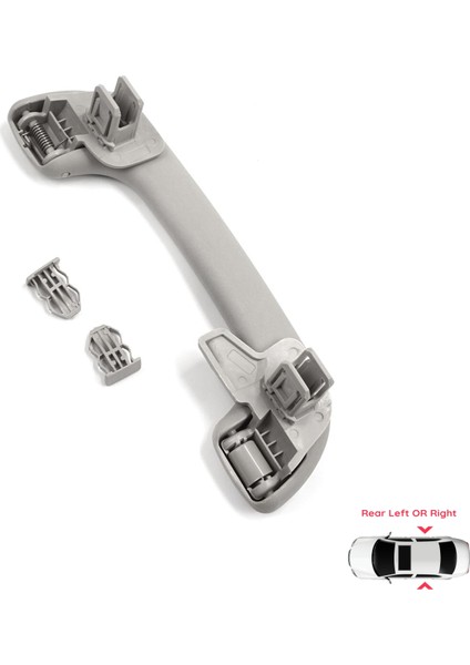 Renault Megane 3 4 Scenic 3 Clio 4 Captur Master 3 Movano Için Arka Kapı Tavan El Tutamağı Açık Gri fiyatları