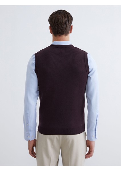 Yeni Sezon Standart Kalıp V Yaka Erkek Triko Süveter fırsatları