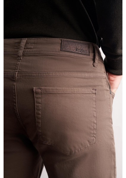 Kahverengi 5 Cep Casual Slim Fit Pamuklu 5 Cep Pantolon 1003255318 indirimleri