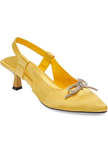 Sarı Tekstil Kadın Stiletto - K24I1AY67330-R21 indirimleri