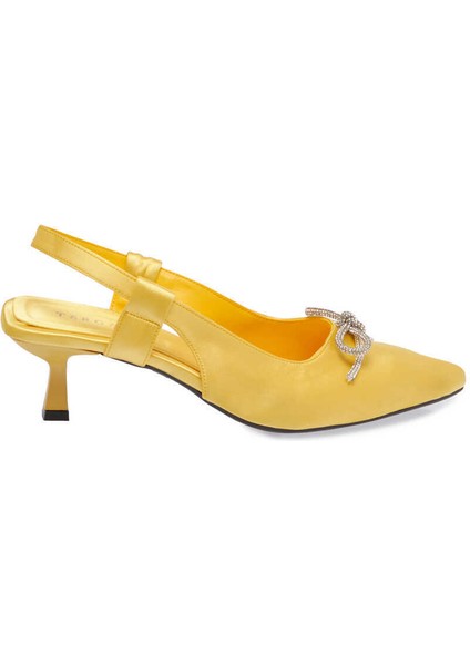 Sarı Tekstil Kadın Stiletto - K24I1AY67330-R21