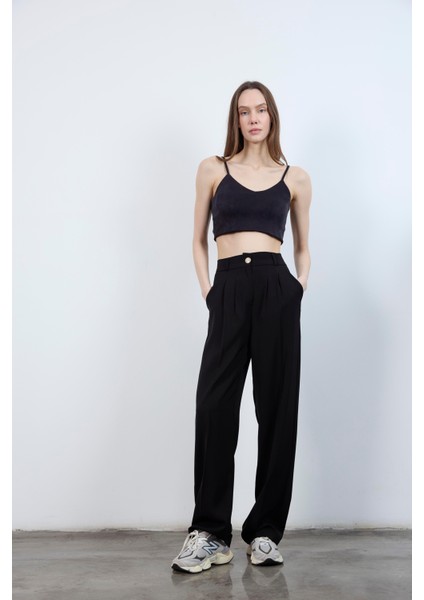 Pileli Palazzo Pantolon modelleri