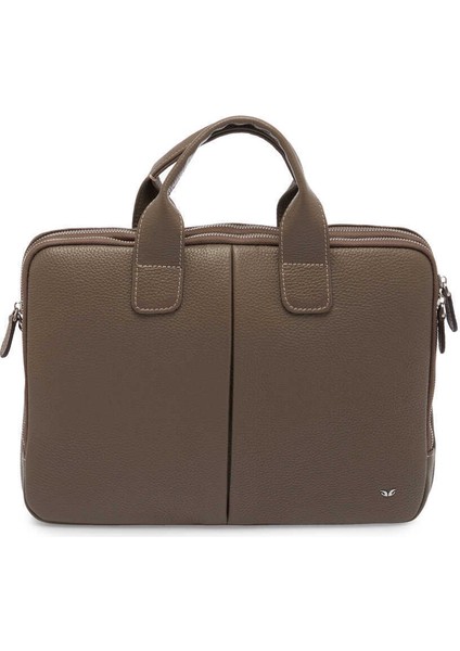 Bej Hakiki Deri Erkek Evrak Çantası - S1EV00021512-B73 indirimleri
