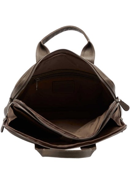 Bej Hakiki Deri Erkek Evrak Çantası - S1EV00021512-B73