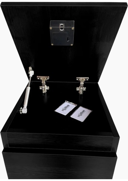 Nfc Kartlı Gizli Bölmeli Mdf Komodin / Kurulu Teslim modelleri