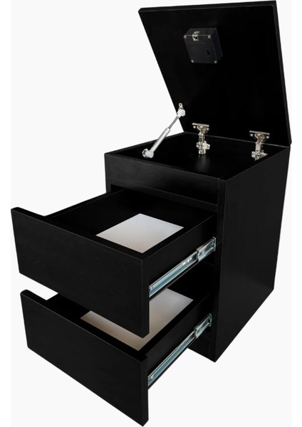 Nfc Kartlı Gizli Bölmeli Mdf Komodin / Kurulu Teslim fırsatları