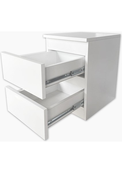 Nfc Kartlı Gizli Bölmeli Mdf Komodin / Kurulu Teslim indirimleri