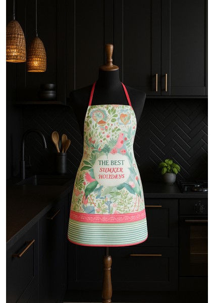 Dijital Baskılı Su Sıvı Geçirmez Leke Tutmaz Mutfak Önlüğü The Best modelleri