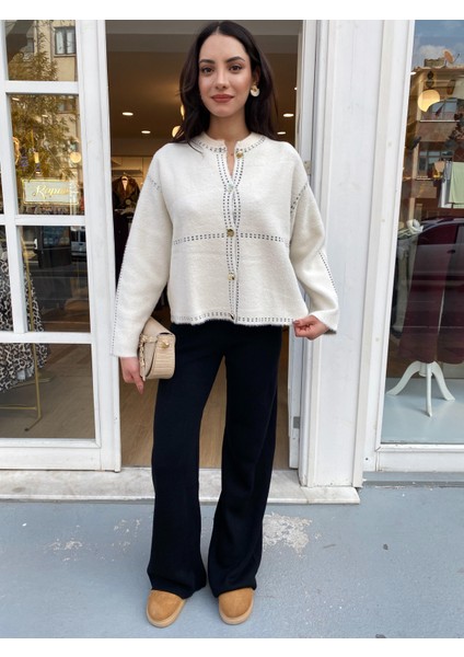 Şeritli Triko Hırka fiyatları