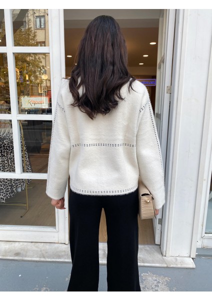 Şeritli Triko Hırka fırsatları