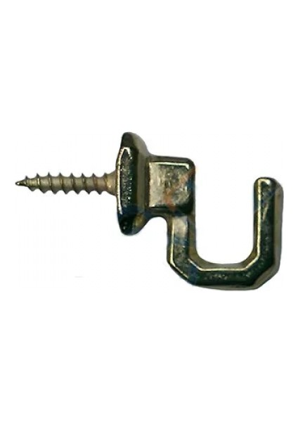 Eco Lounge Vidalı Kanca, Askı Küçük - 15X18MM, Sarı - 1 Adet