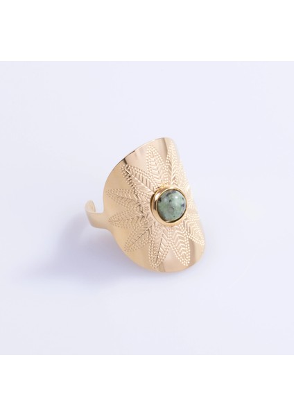 Aurone Ring | Çelik Yüzük