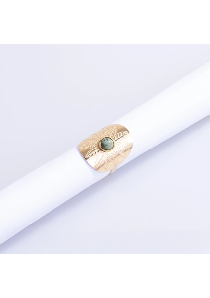 Aurone Ring | Çelik Yüzük modelleri